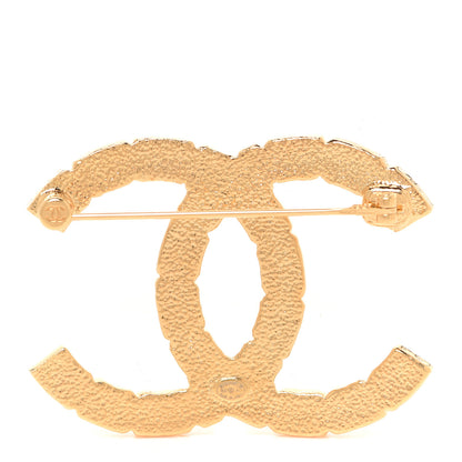 Chanel CC Brooch Gold 3 of 5