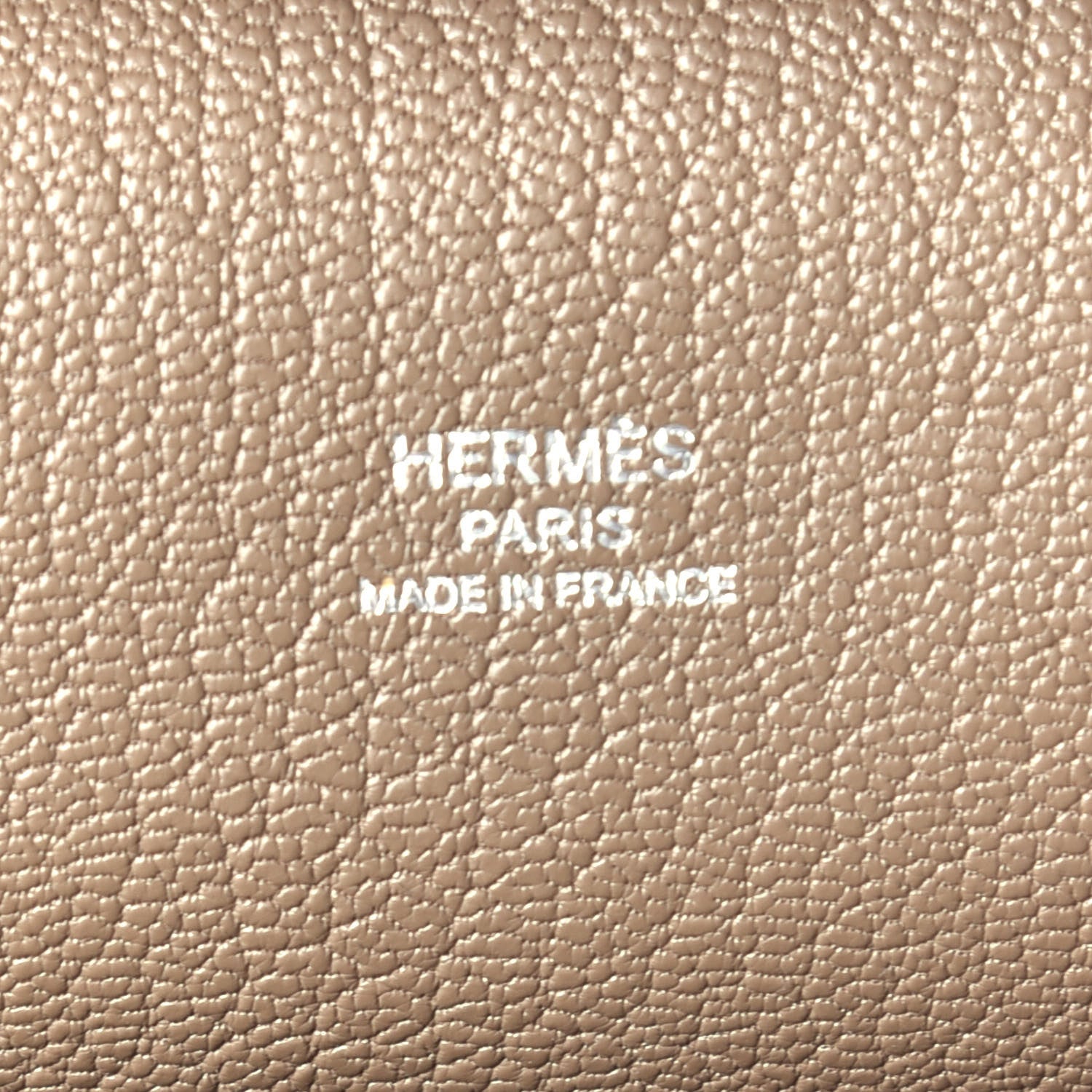 Hermes Taurillon Clemence Jypsiere 28 Etoupe 6 of 8