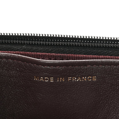 Chanel Lambskin Quilted Wallet On Chain WOC Black 7 of 11