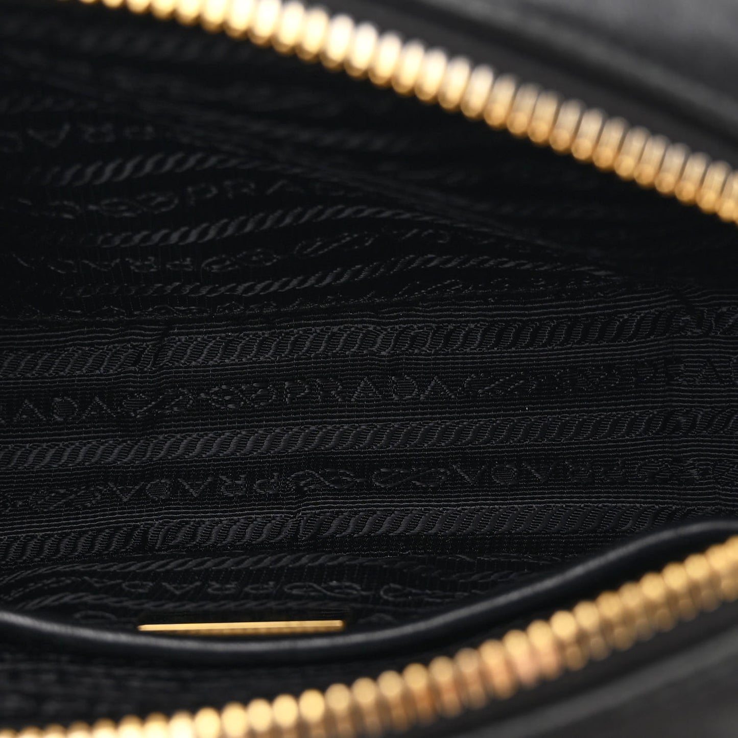 Nappa Gaufre Camera Bag Black