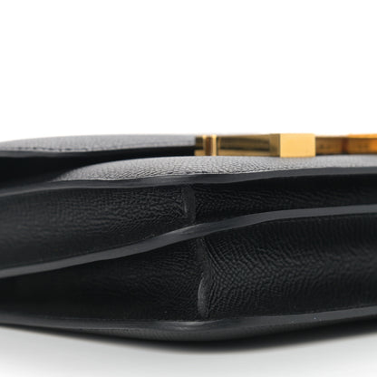 Hermes Epsom Constance 18 Black 8 of 9