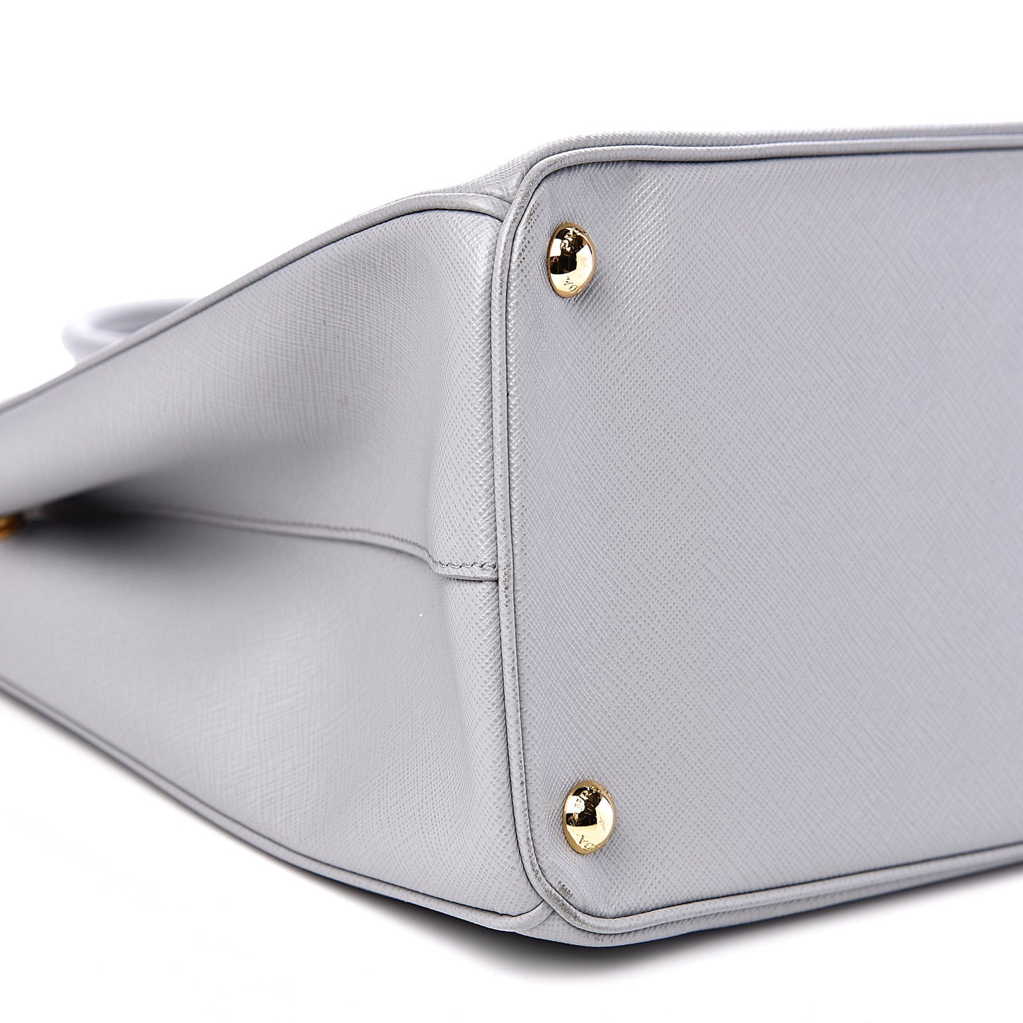Saffiano Medium Galleria Double Zip Tote Granito