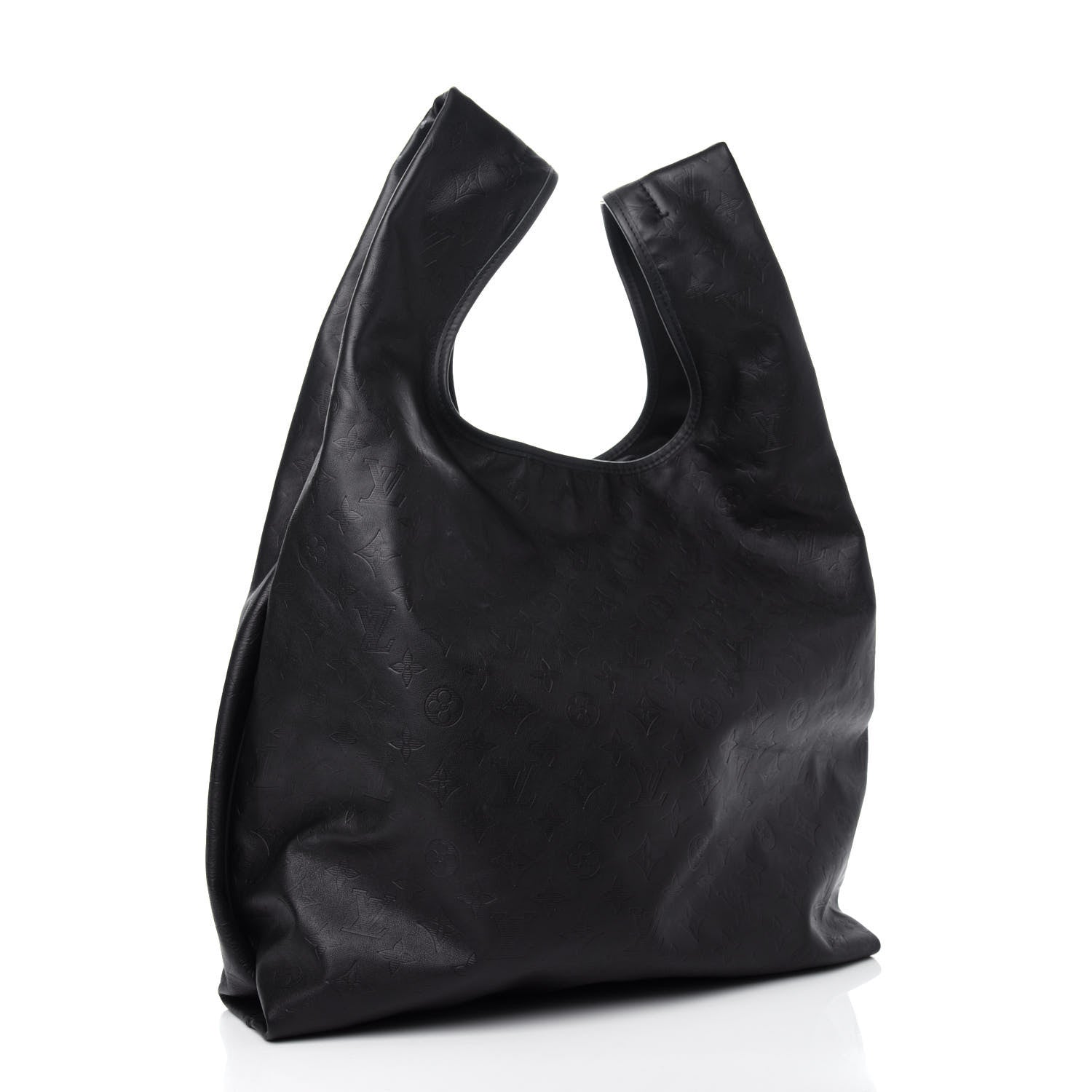 Louis Vuitton Calfskin Monogram Shadow Tote Black 4 of 11