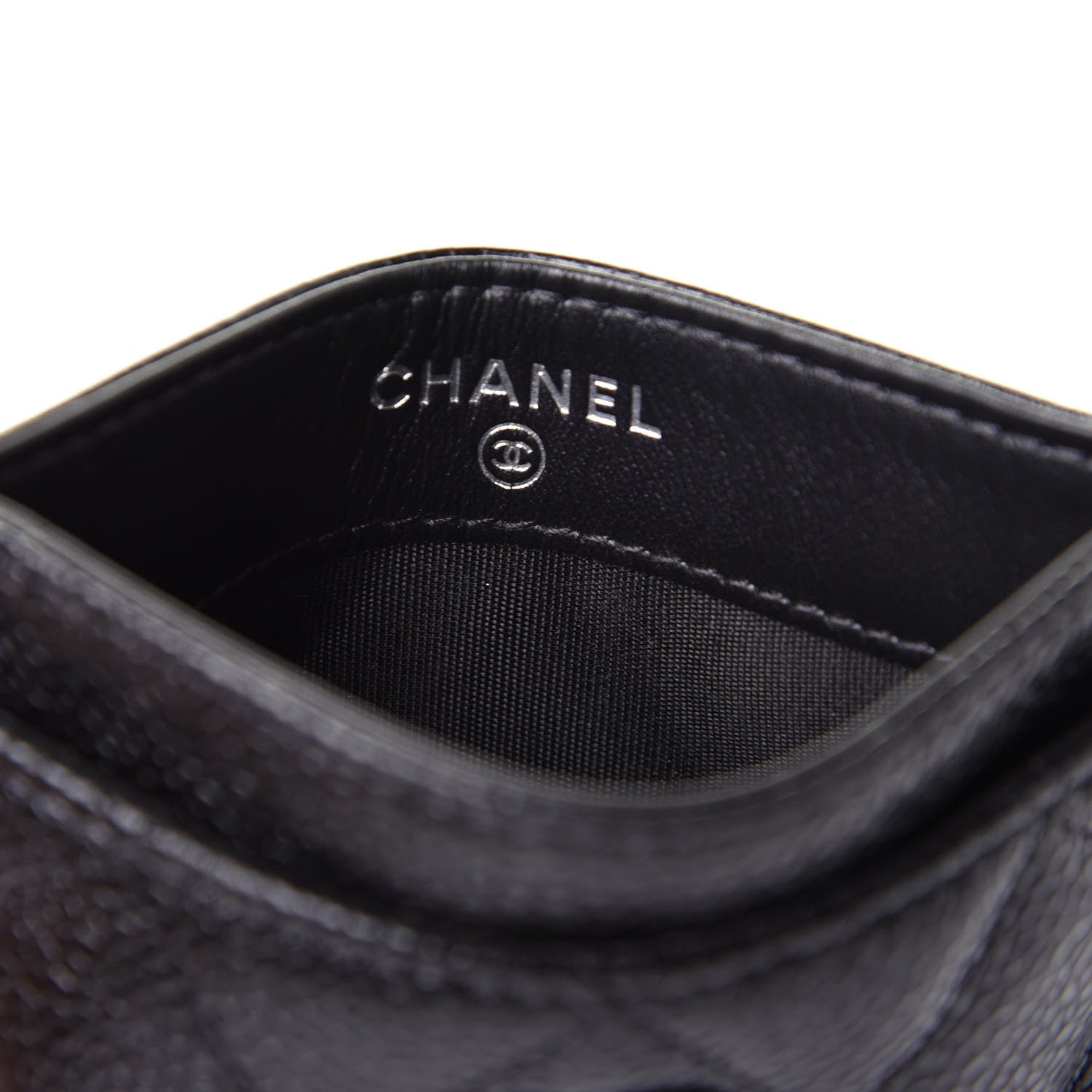 Chanel Caviar Quilted Incognito Card Holder Black 6 of 11