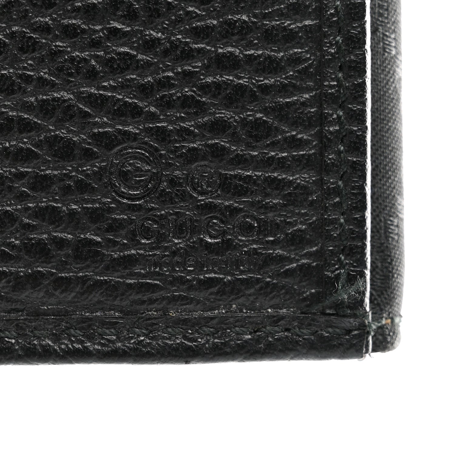 Gucci Monogram Eclipse Continental Wallet Black 8 of 9