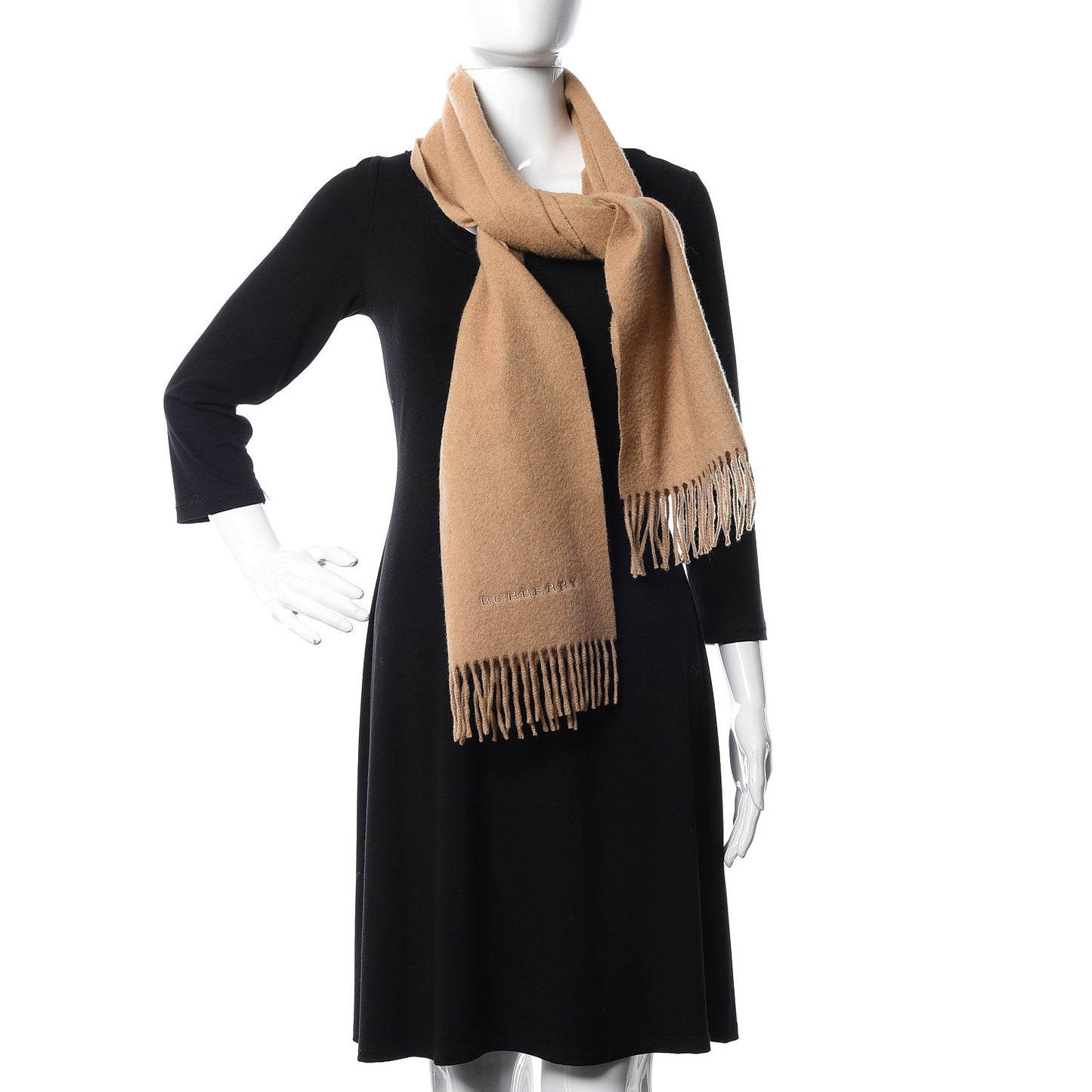 Heritage Cashmere Classic Scarf Camel