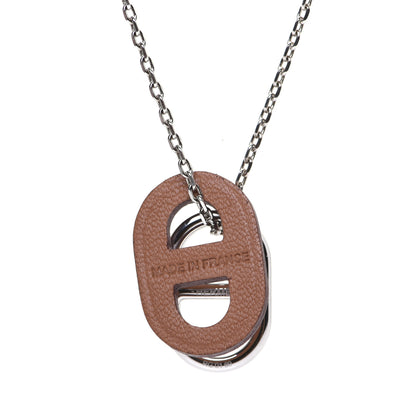Hermes Swift O'Maillon Pendant Necklace Gold 5 of 8