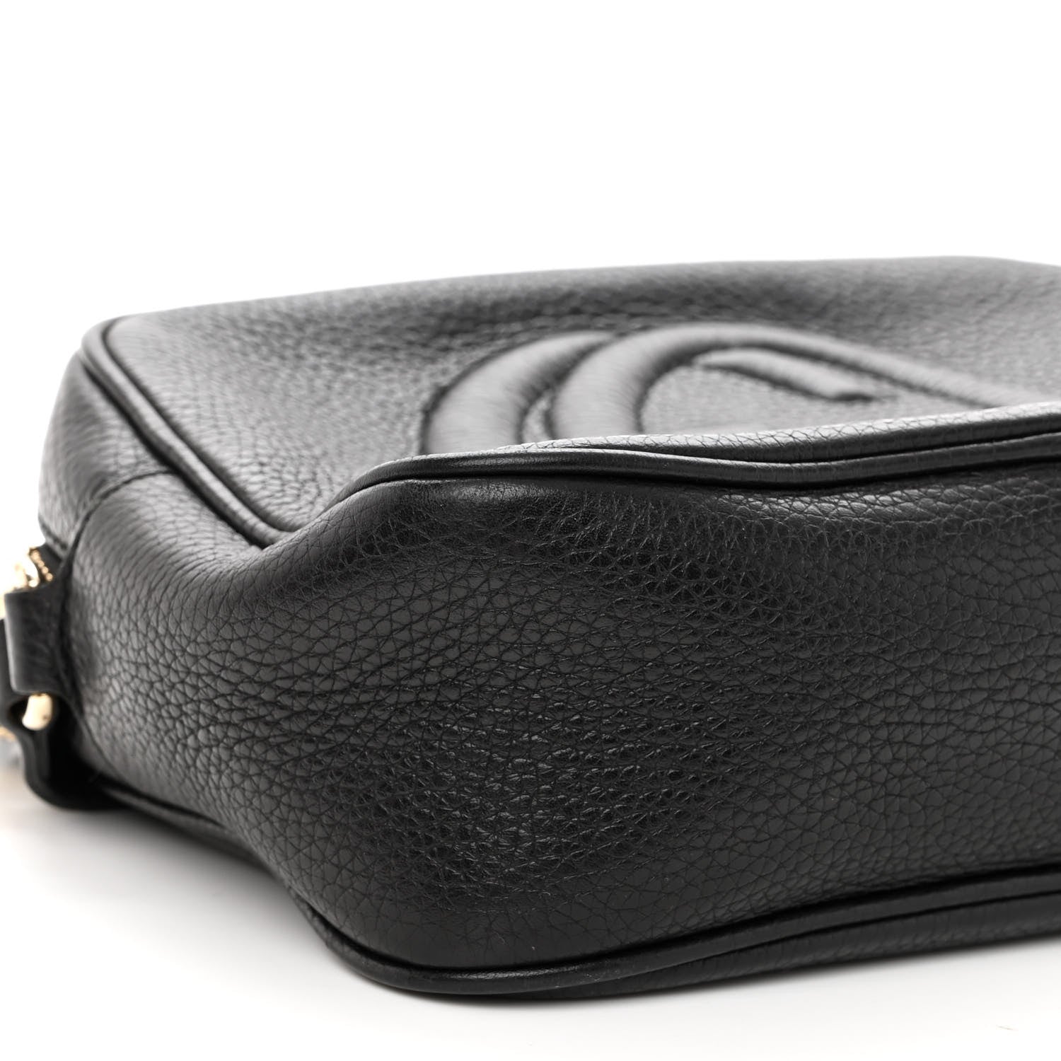 Gucci Pebbled Calfskin Small Soho Disco Bag Black 9 of 11
