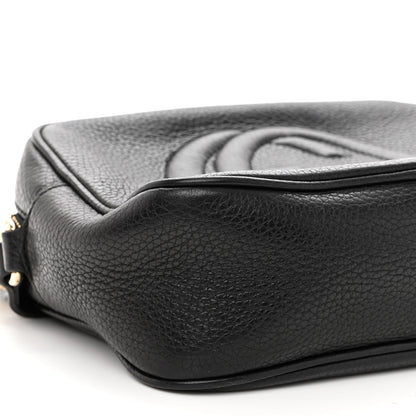 Gucci Pebbled Calfskin Small Soho Disco Bag Black 9 of 11