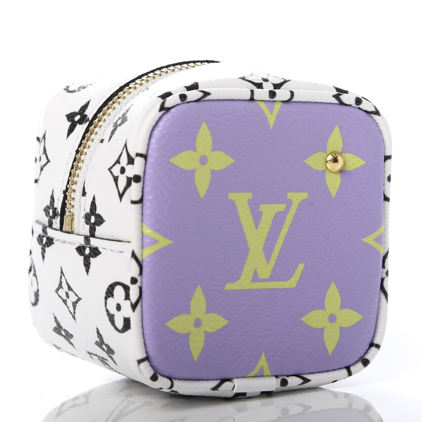 Monogram Giant Cube Coin Purse Pink