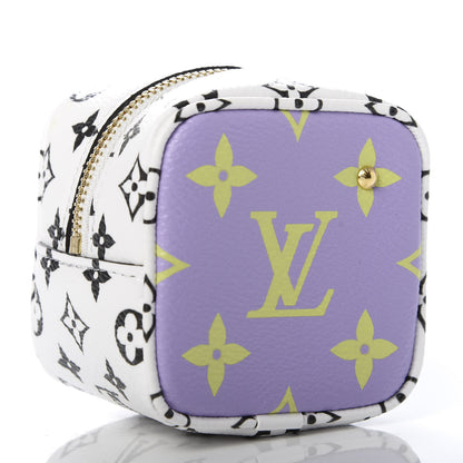 Louis Vuitton Monogram Giant Cube Coin Purse Pink 3 of 8