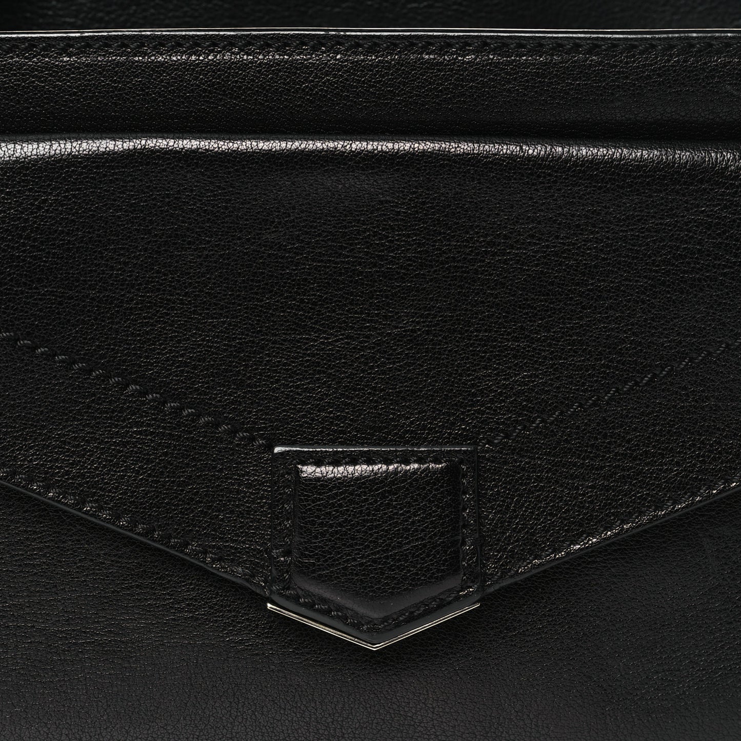 Calfskin PS13 Shoulder Bag Black