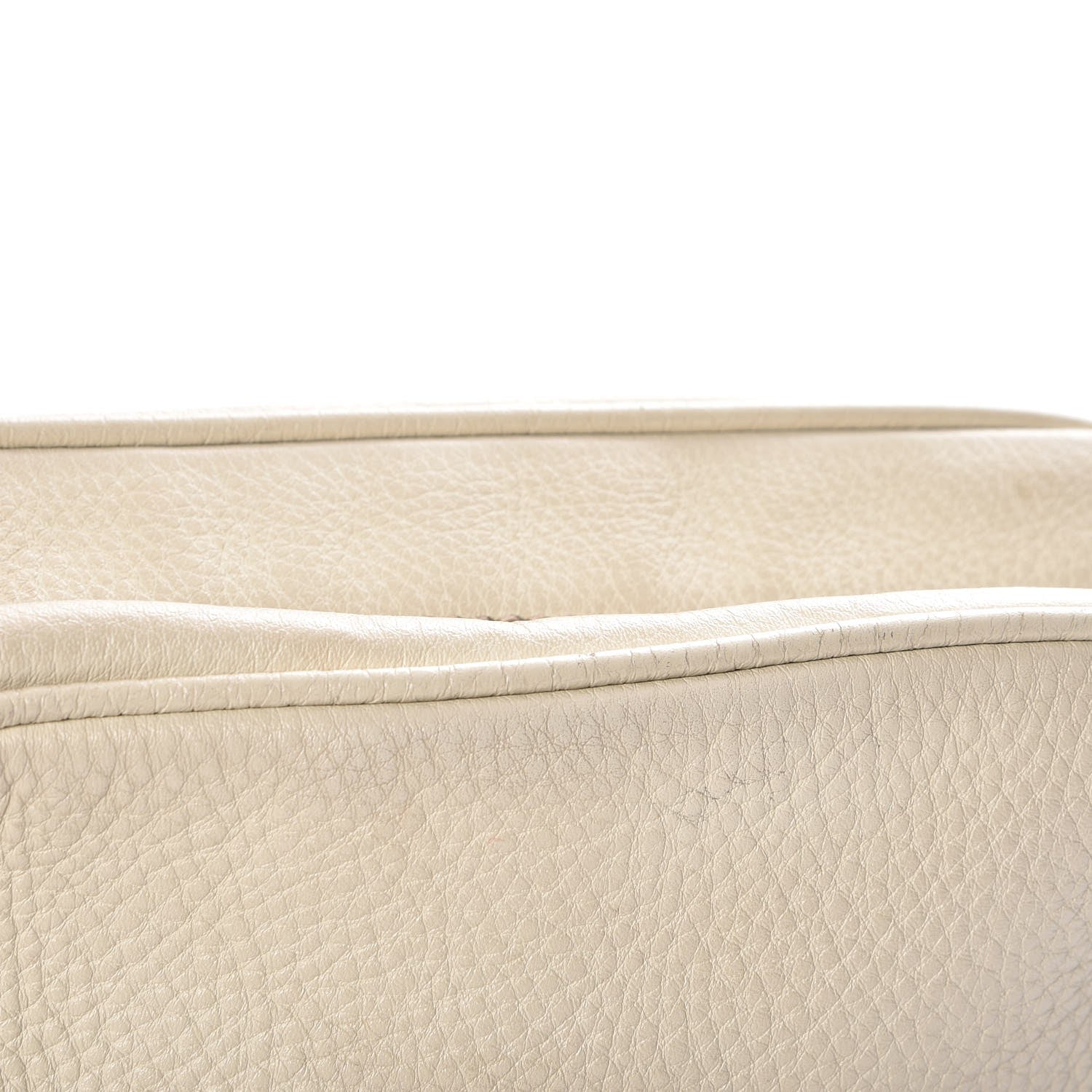 Gucci Pebbled Calfskin Small Soho Disco Bag Off White 9 of 11