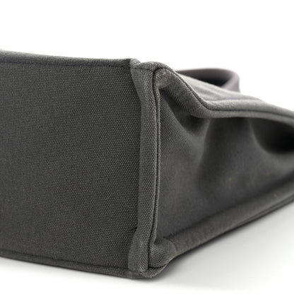 Hermes Canvas Fourre Tout MM Grey 10 of 14