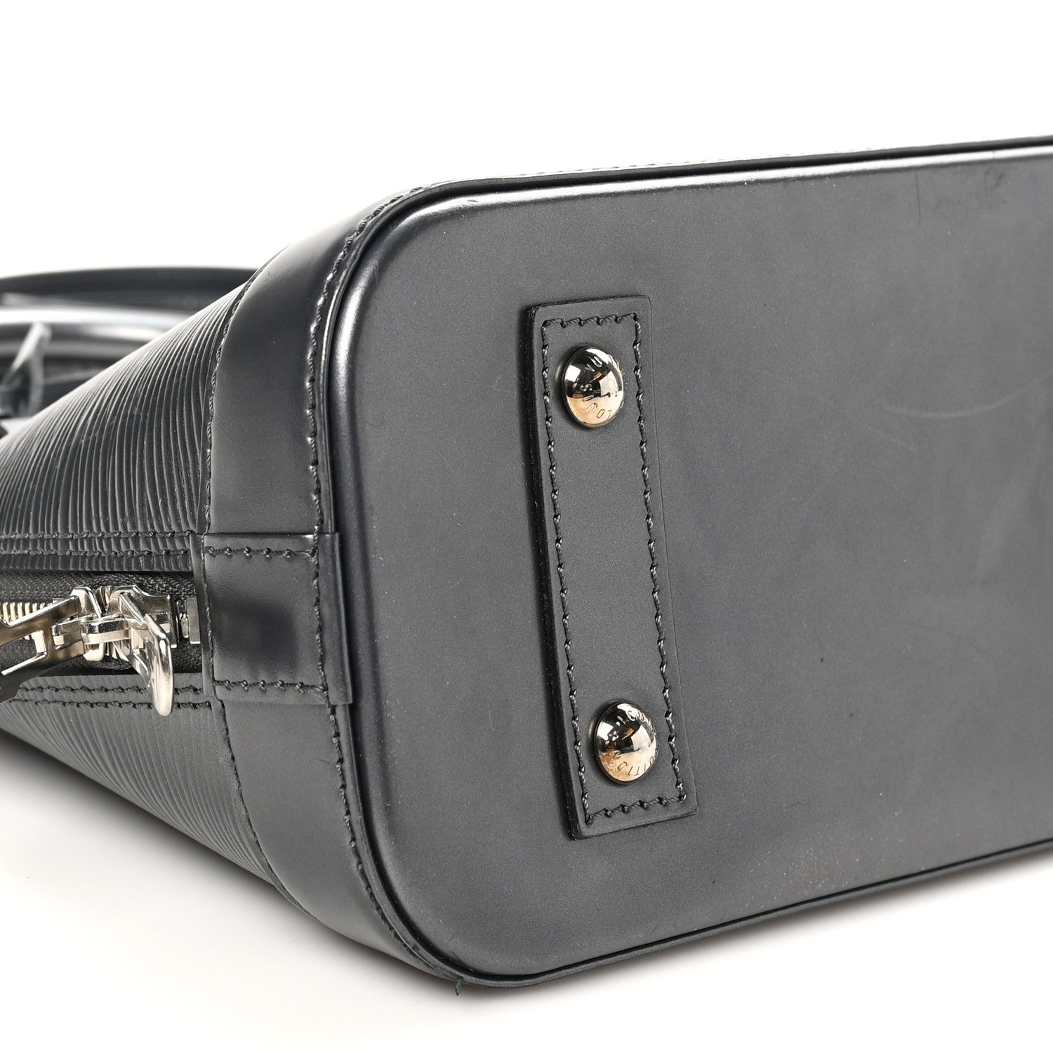 Louis Vuitton Epi Alma BB Anthracite Nacre 8 of 12