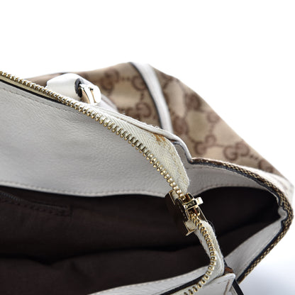 Gucci Monogram D Gold Tote Off White 18 of 18