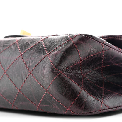 Chanel Aged Calfskin Quilted 2.55 Reissue 225 Flap Dark Burgundy 10 of 10