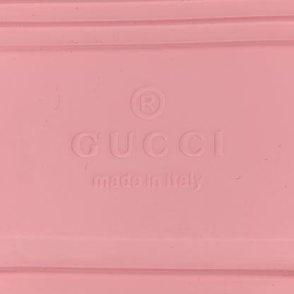 Gucci Rubber Mini Double G Womens Isla Dad Sandals 35 Wild Rose 6 of 11