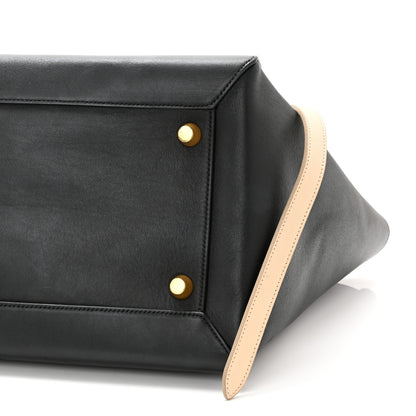 Celine Smooth Calfskin Small Bi-Color Belt Bag Black Cream 9 of 14