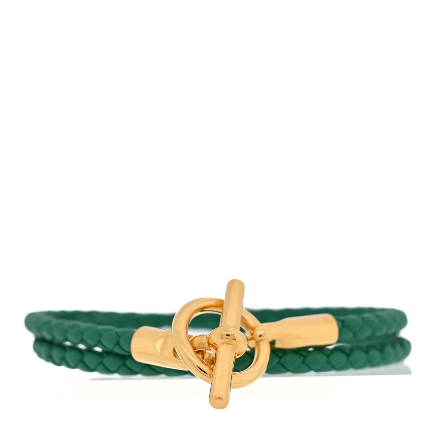 Hermes Swift Glenan Double Tour Bracelet T2 Bambou 1 of 5