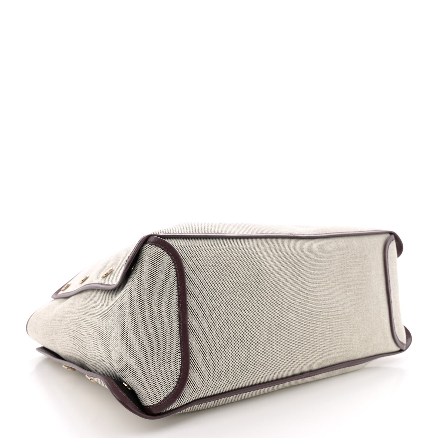 Canvas Medium Bond Shopper Tote Aubergine