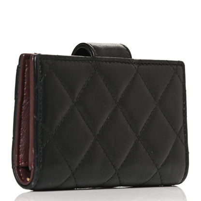 Chanel Lambskin Quilted Small Classic Wallet Black 3 of 8
