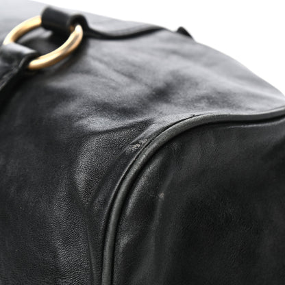 Miu Miu Vitello Lux Bow Bag Black 10 of 10