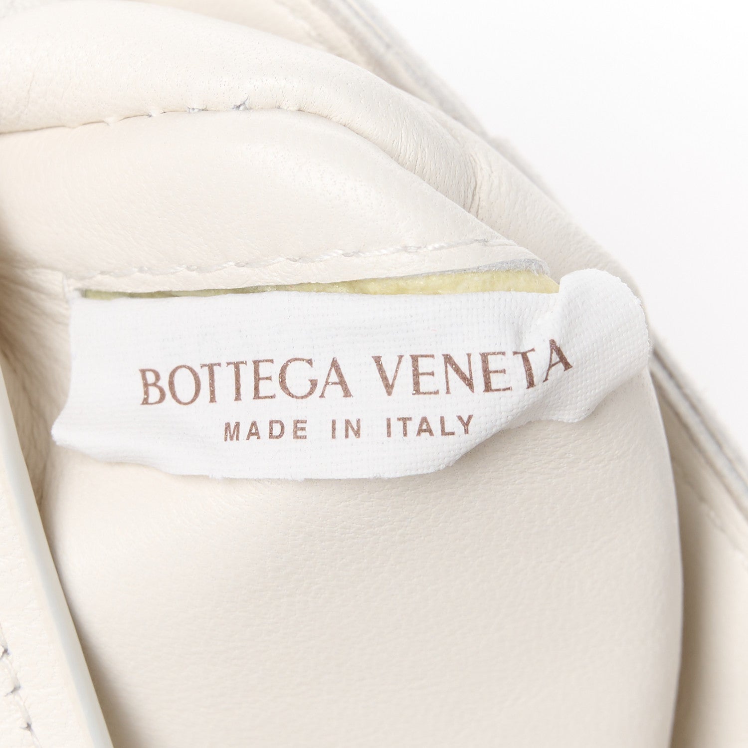 Bottega Veneta Lambskin Maxi Intrecciato Cassette Crossbody Bag White 8 of 12