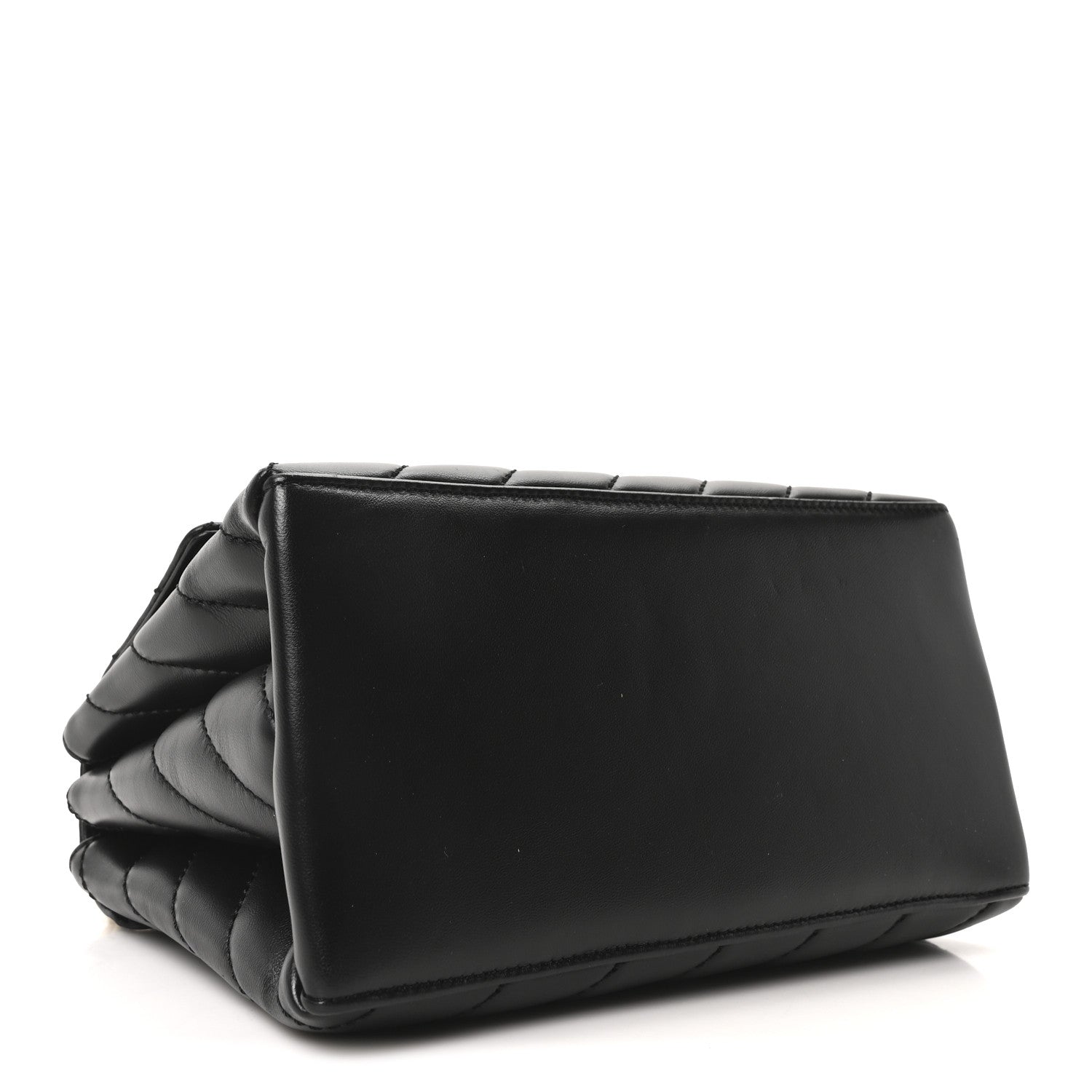 Off-White Calfskin Diagonal Quilted Jackhammer 24 Shoulder Bag Black 4 of 9