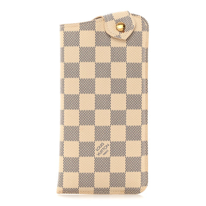Louis Vuitton Damier Azur Sunglasses Case MM 1 of 7