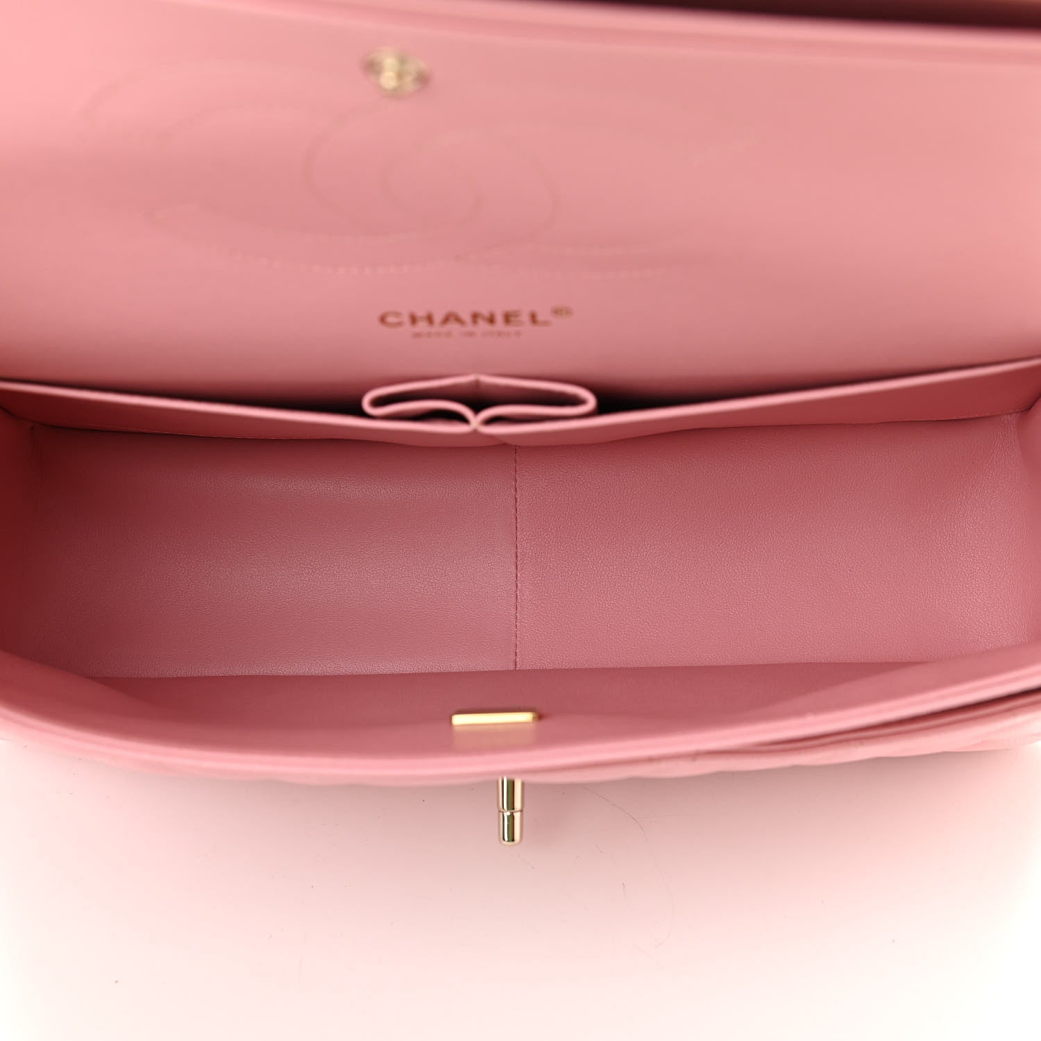 Chanel Caviar Quilted Jumbo Double Flap Pink 7 of 10