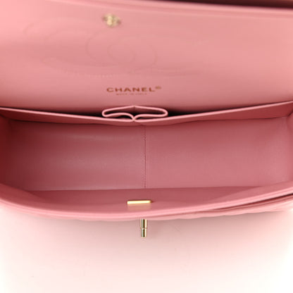 Chanel Caviar Quilted Jumbo Double Flap Pink 7 of 10