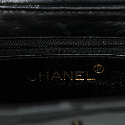 Chanel Patent Mini Kelly Flap Bag Black 6 of 8