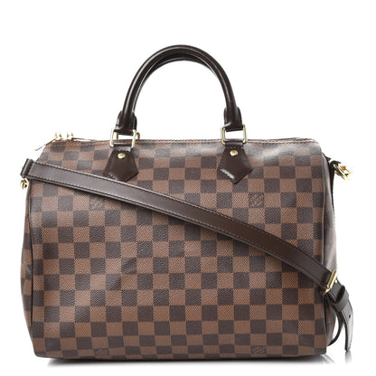 Louis Vuitton Damier Ebene Speedy Bandouliere 30 1 of 9
