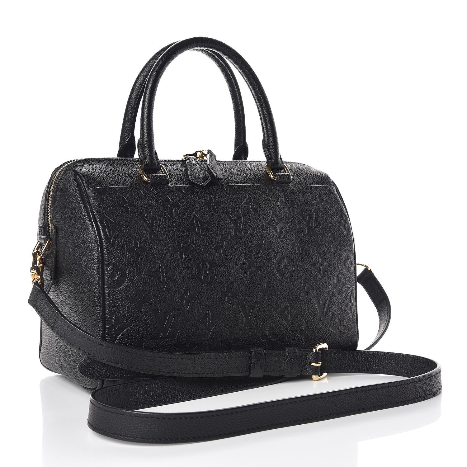 Louis Vuitton Empreinte Speedy Bandouliere 25 NM Black 3 of 9