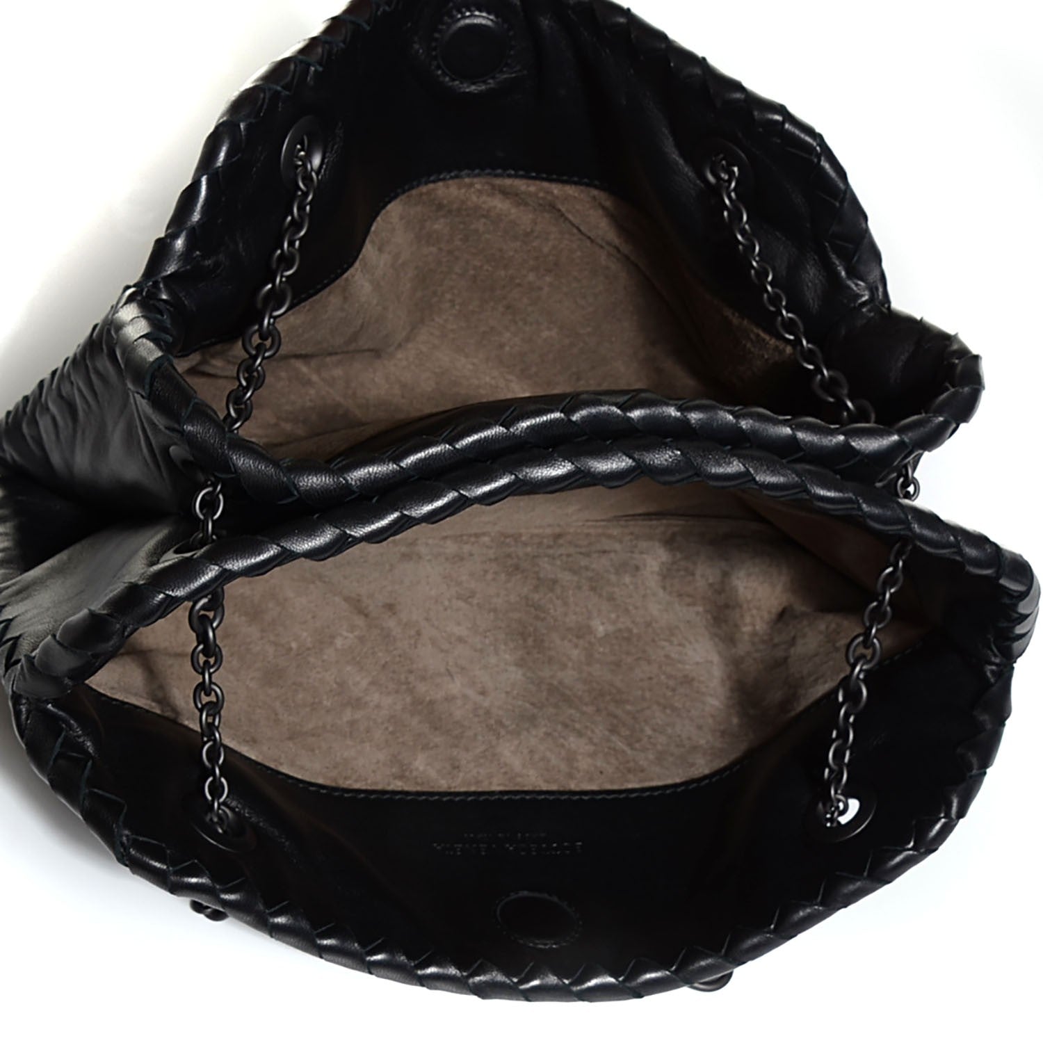 Bottega Veneta Nappa Intrecciato Duo Nero Black 6 of 9