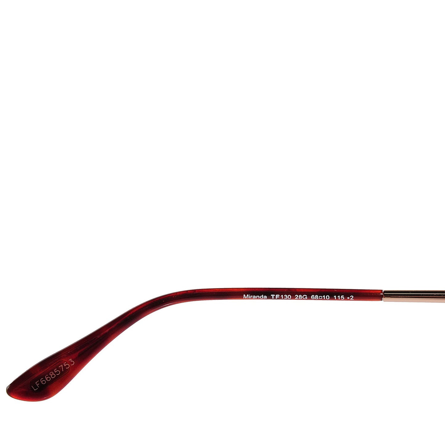 Miranda Crossover Sunglasses TF130 Rose Gold