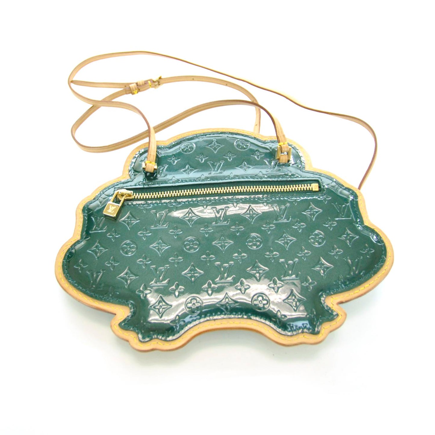 Vernis Conte de Fees Frog Shoulder Bag Sapin