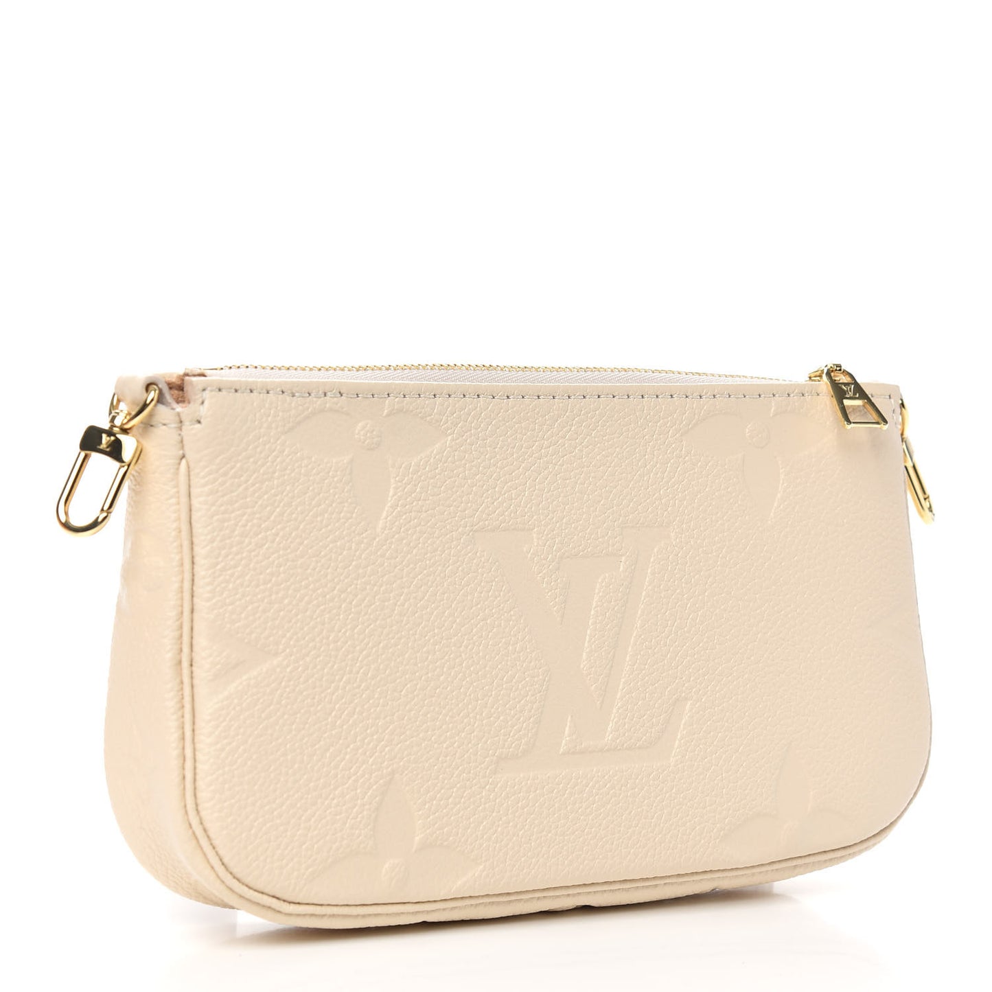 Empreinte Monogram Giant Multi Pochette Accessories Mini Pochette Cream
