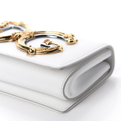 Dolce & Gabbana Nappa DG Girls Shoulder Bag White 8 of 11