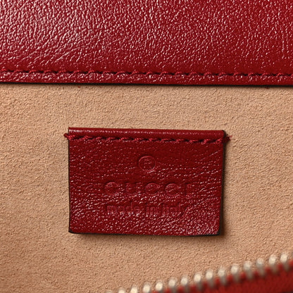 Gucci Tweed GG Monogram Small Dionysus Shoulder Bag White Black Romantic Cherry 7 of 10