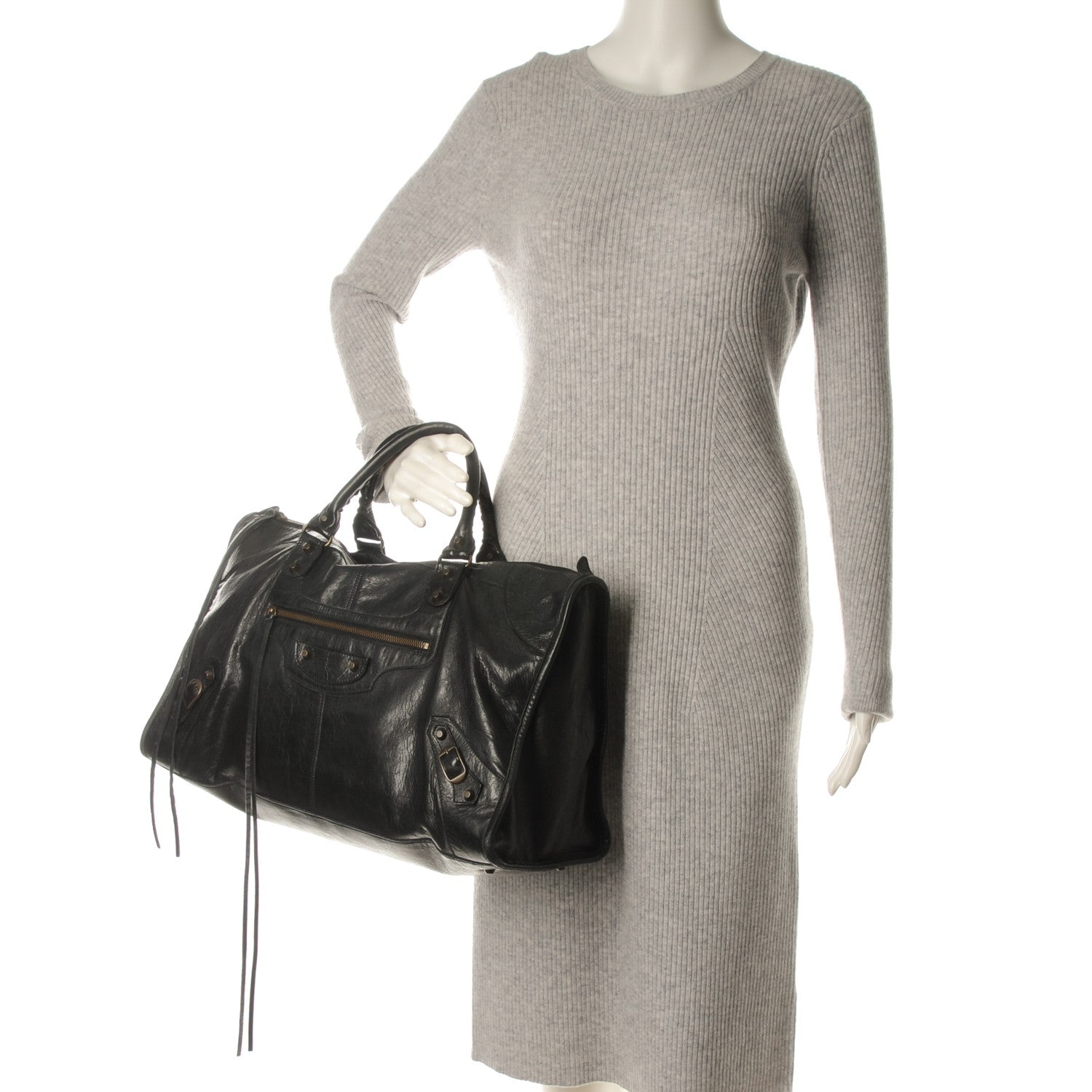 Balenciaga Chevre Classic Hardware Work Black 2 of 7