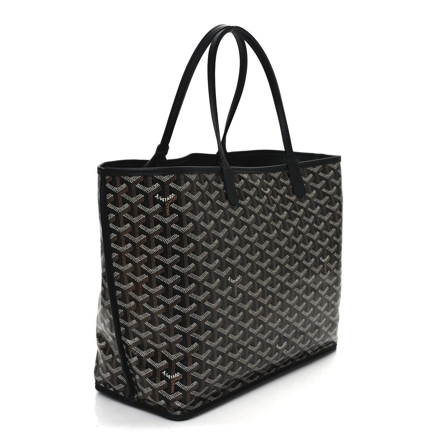 Goyard Goyardine Reversible Anjou PM Black 3 of 9