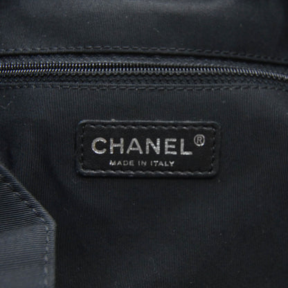 Chanel Vinyl Stretch Spirit Large Cabas Tote Black 10 of 11