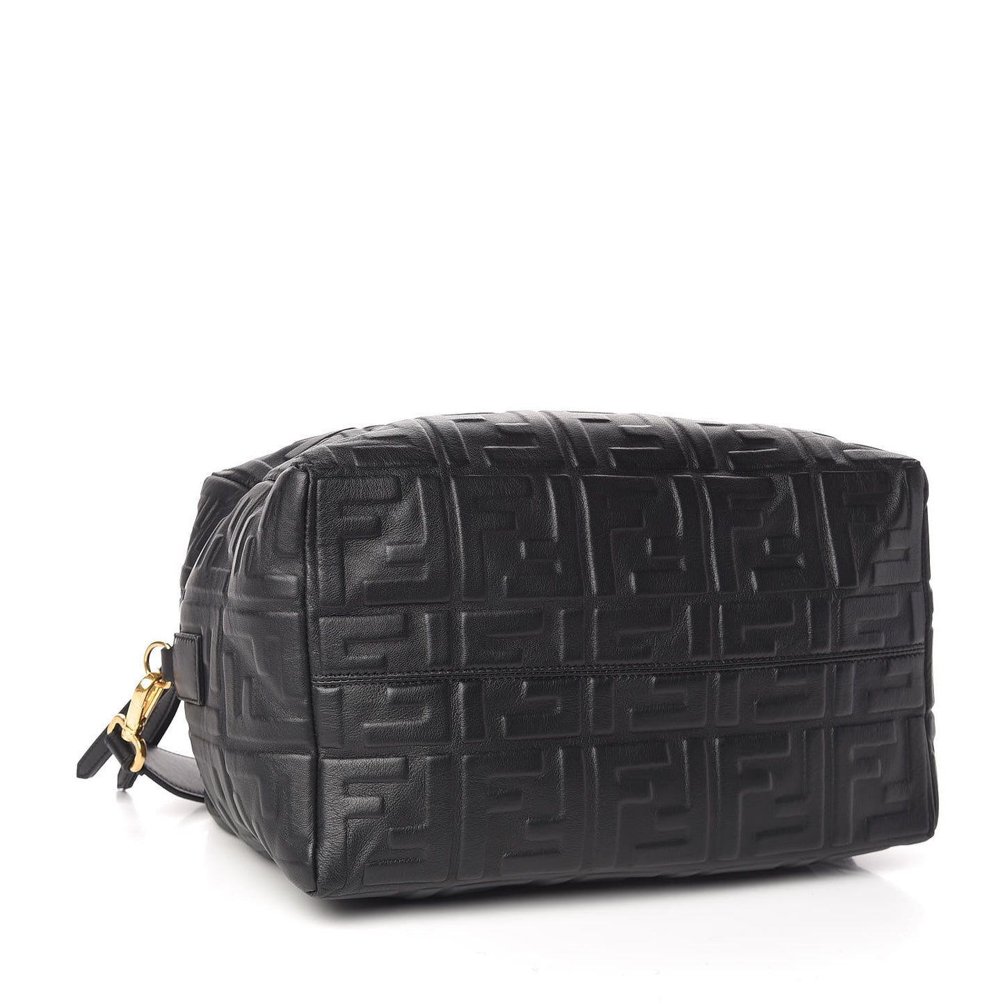 Nappa FF 1974 Embossed Small Boston Black