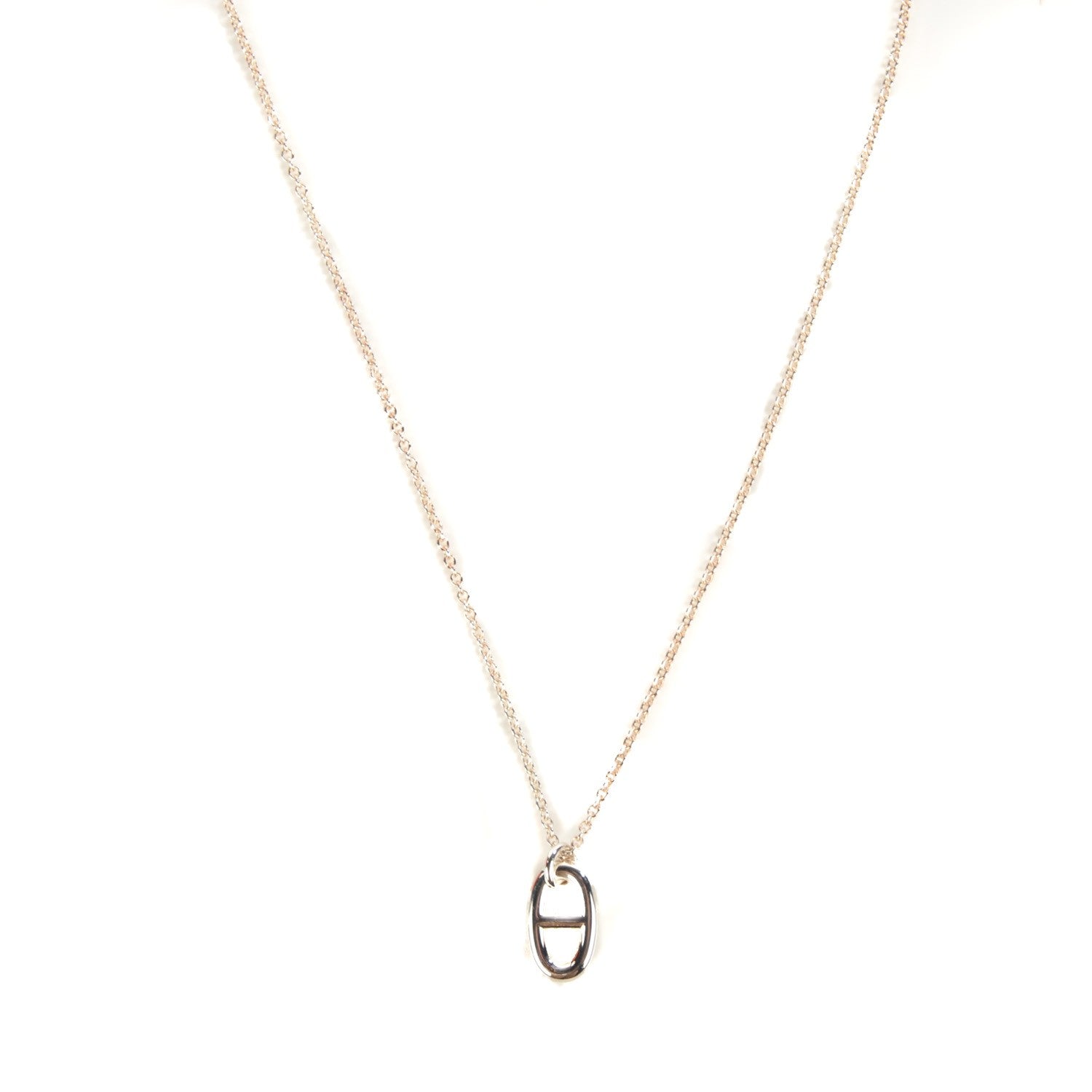 Hermes Sterling Silver Farandole Pendant Necklace PM 3 of 7