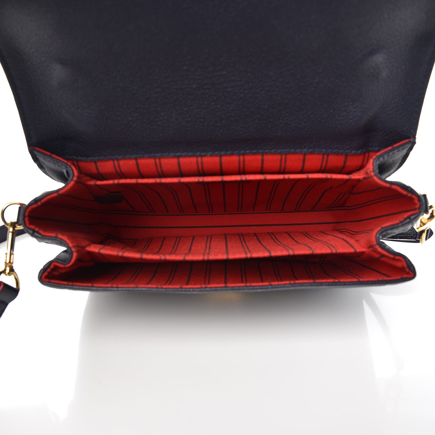 Louis Vuitton Empreinte Pochette Metis Marine Rouge 5 of 14