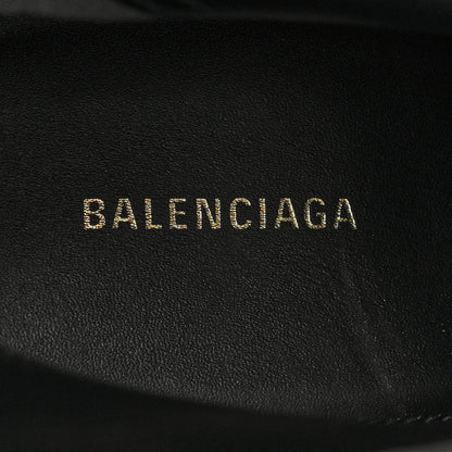 Balenciaga Wool Check Knee High Boots 38 Jaune Rose Fluo 9 of 9