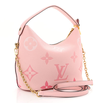 Louis Vuitton Empreinte Monogram Giant By The Pool Marshmallow Hobo PM Bouton De Rose 3 of 10