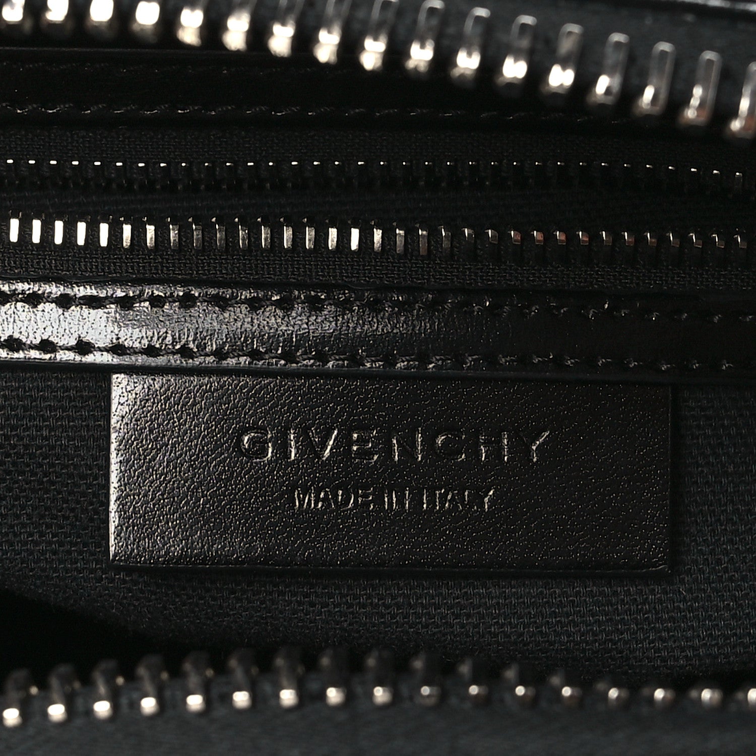 Givenchy Shiny Lord Calfskin Mini Antigona Black 6 of 10